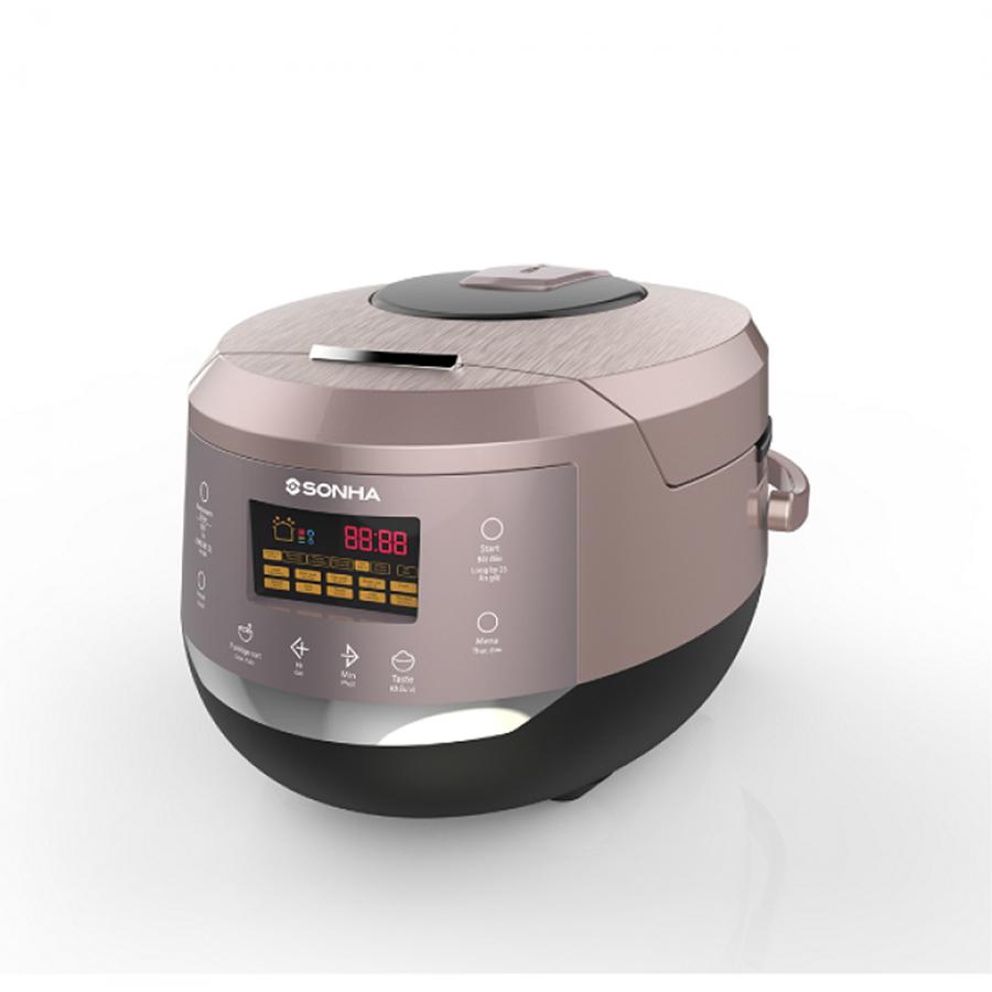 Nồi cơm điện tử sơn hà shk-5121, chế độ ủ ấm 3 chiều