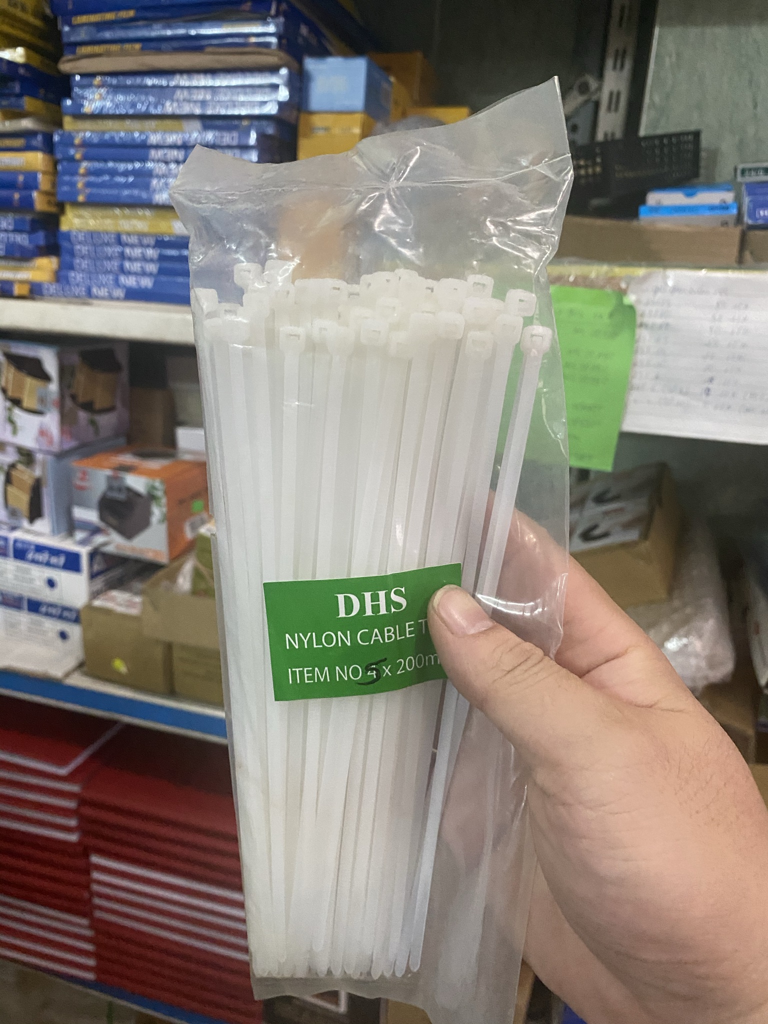 Dây rút nhựa 5x200 cao cấp dhs 60 sợi