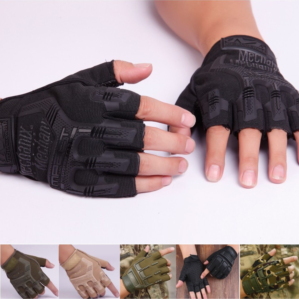 Bán Sỉ - Găng Tay Xe Máy Me.Chanix - M.Pact Cụt Ngón, Gù Mềm - Bao Tay Chuyên Phượt