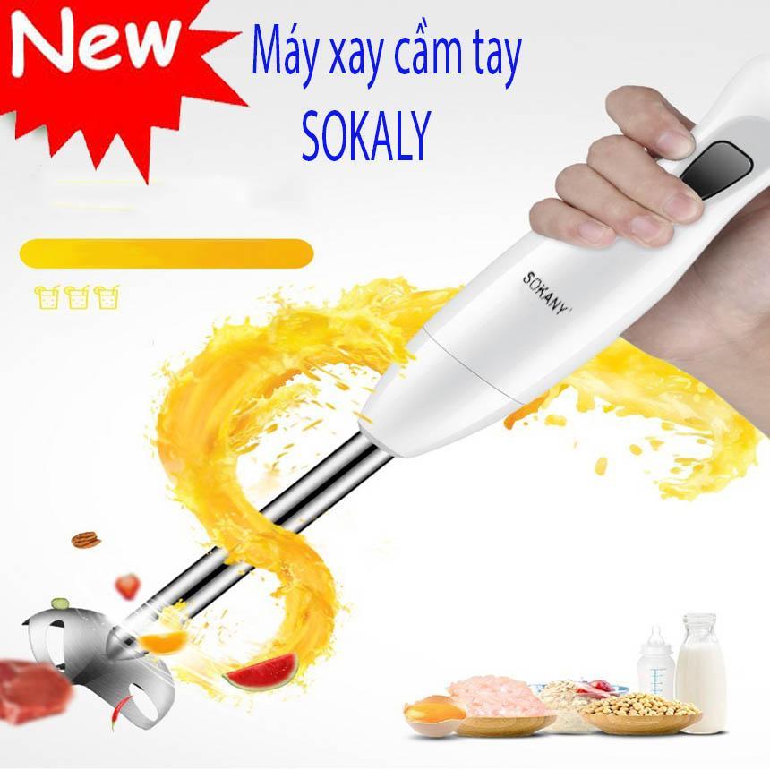 [HCM]máy xay - máy xay sinh tố cầm tay - Máy Xay Sinh Tố Cầm Tay Philips Hr1607Mua Ngay Máy Xay Sinh Tố Cầm Tay Sokany Cao Cấp 2019Thiết Kế Gọn Nhẹ Dễ Sử DụngLưỡi Dao Bằng Inox Cực BềnCó Chụp Xay Chống Bắn Tiện Dụng