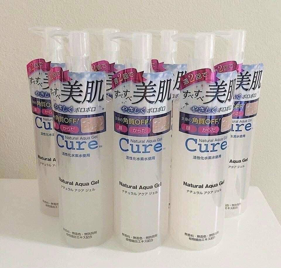 Tẩy da chết Cure - nội địa Nhật Bản chai 250g