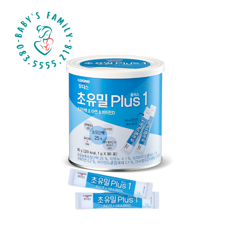 [HCM]Tách Lẻ 10 Gói Sữa Non Ildong Plus Hàn Quốc Số 1 Cho Bé Từ 0-1 Tuổi