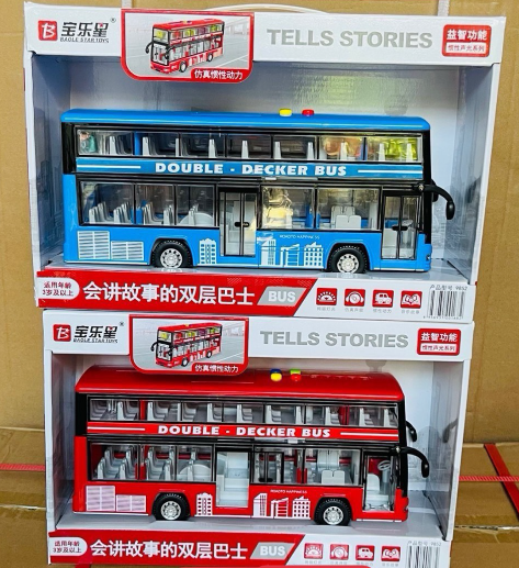 Đồ chơi mô hình xe bus 2 tầng tỉ lệ 1:16 chất lượng cao , giá rẻ
