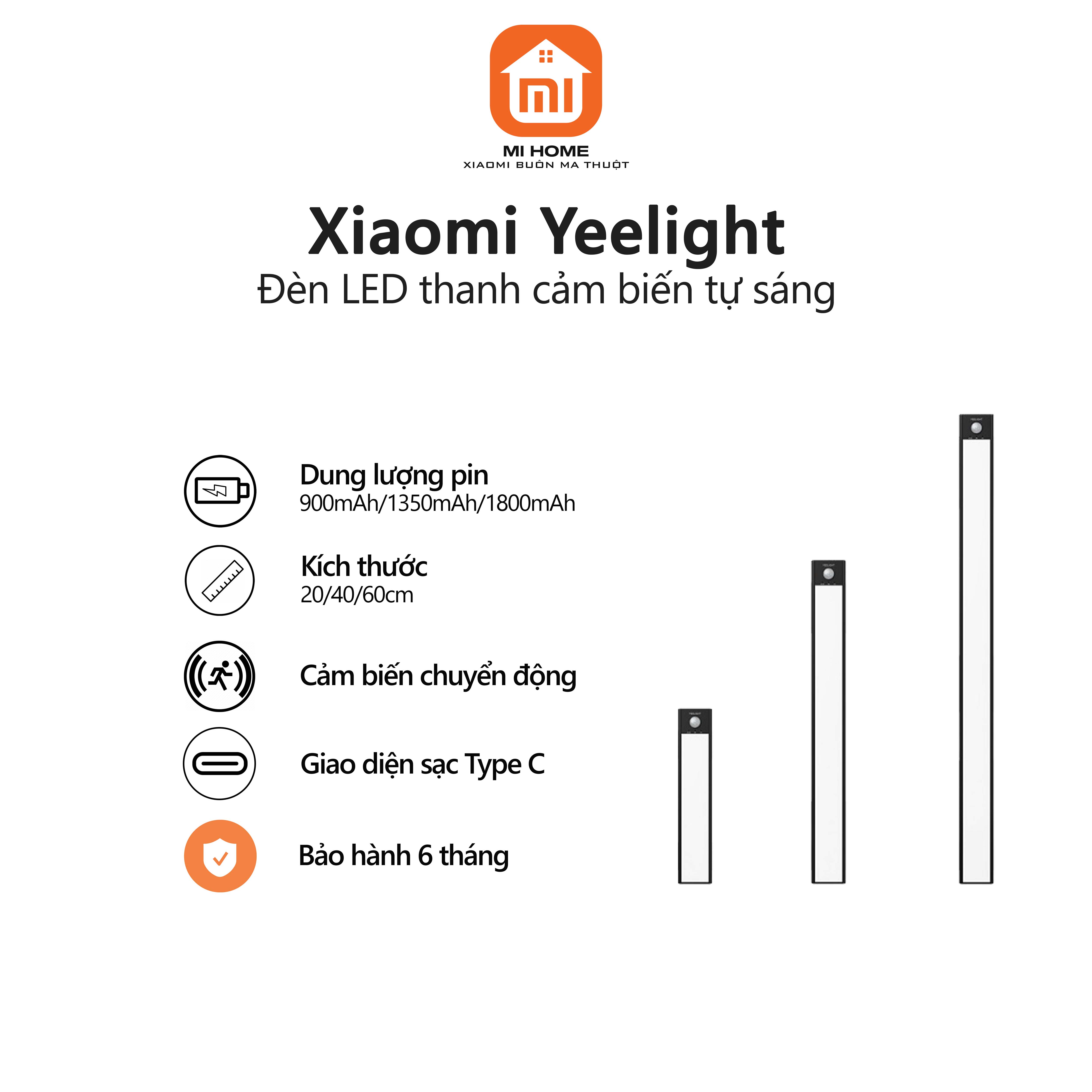 Đèn LED thanh cảm biến Yeelight Sensor Cabinet Light