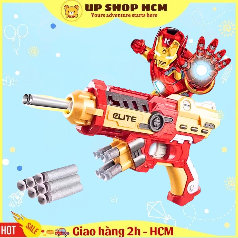Đồ chơi súng bắn dính viên xốp mới lạ vui nhộn cho bé trai 5 tuổi trở lên súng đồ chơi chất lượng giá rẻ