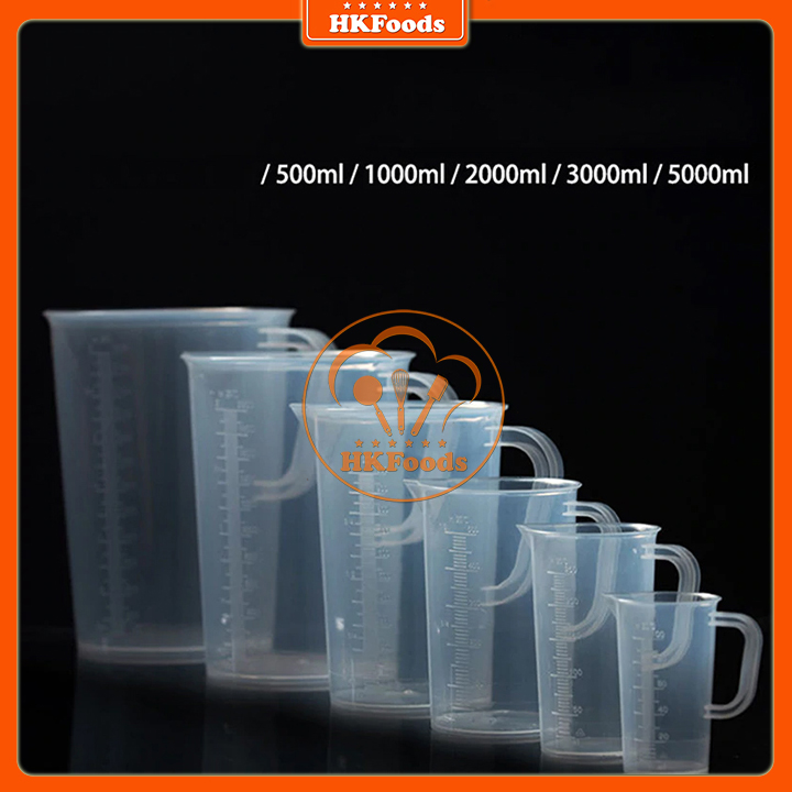 Ca Đong Nhựa Có Vạch Chia Định Lượng Cỡ To (mẫu mới)