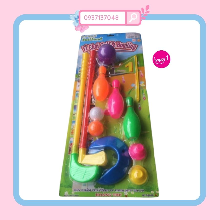 VỈ ĐỒ CHƠI GOLF VÀ BOWLING NUTIFOOD