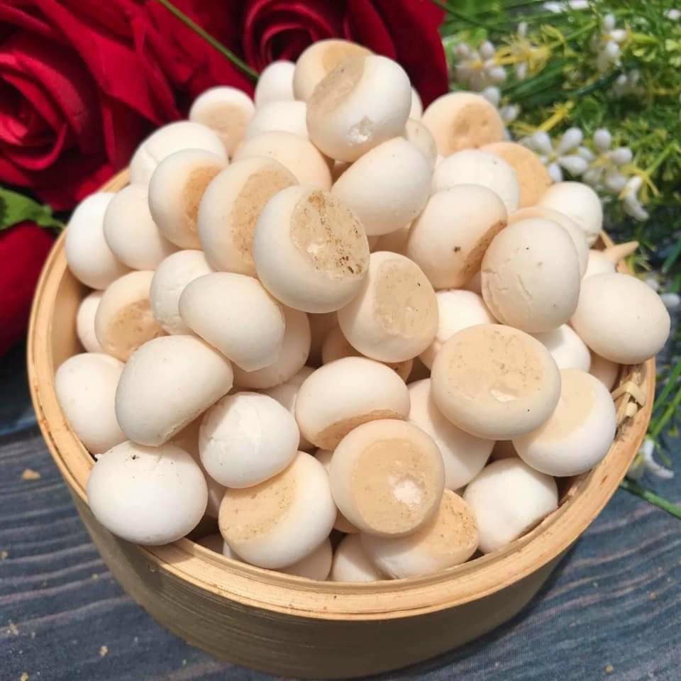 Bịch 500gr/250gr bánh men bi sữa bánh men tròn
