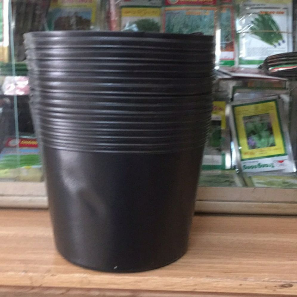 combo 20 chậu đen C11