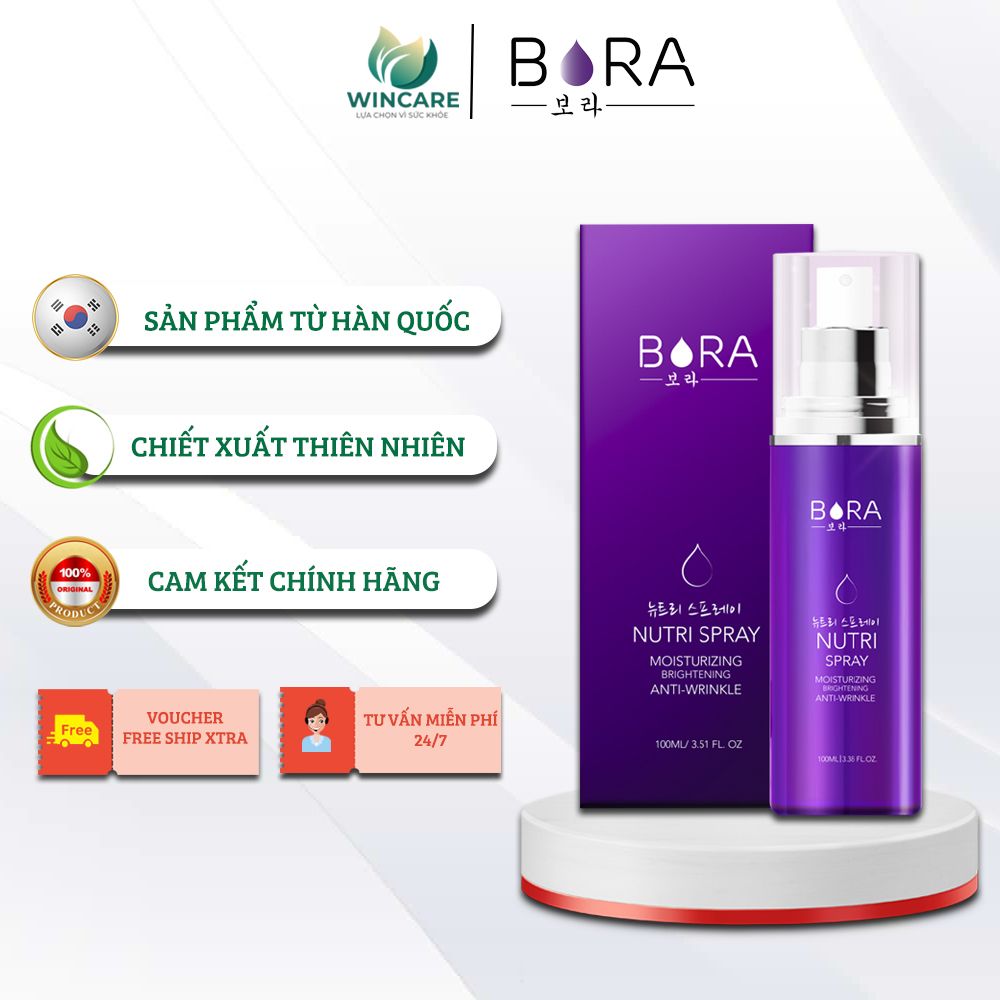 Xịt dưỡng chất tế bào gốc Hàn Quốc Bora Nutri Spray 100ml