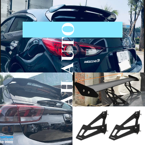 Đuôi gió,đuôi cá ,thể thao các mẫu dành cho mazda 3 hatchback các đời hàng loại 1 cao cấp