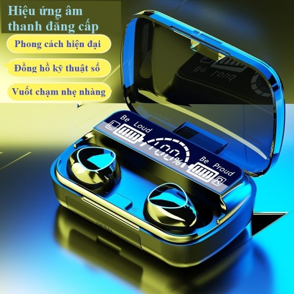 [CAO CẤP] TAI NGHE BLUETOOTH NEWEST M10 V5.1 - TAI NGHE BLUETOOTH KHÔNG DÂY CAO CẤP, ĐƯỢC TRANG BỊ TÍNH NĂNG CẢM ỨNG NHANH NHẠY, GIÚP ĐIỀU KHIỂN DỄ DÀNG VÀ NHANH CHÓNG