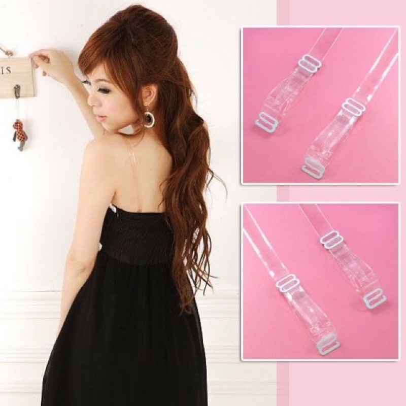 Dây áo nhỏ trong suốt dây áo con trong suốt silicon lì