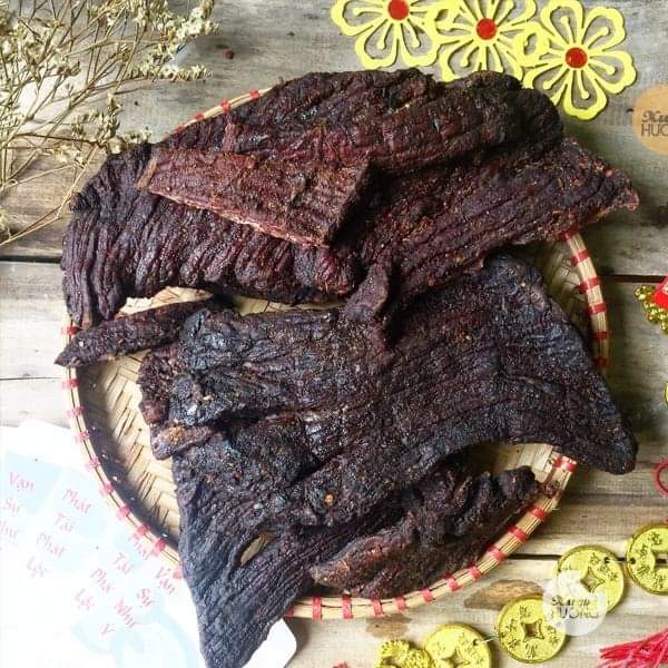 Thịt lợn khô gác bếp Chuẩn vị vùng Cao Nguyên tui 1kg