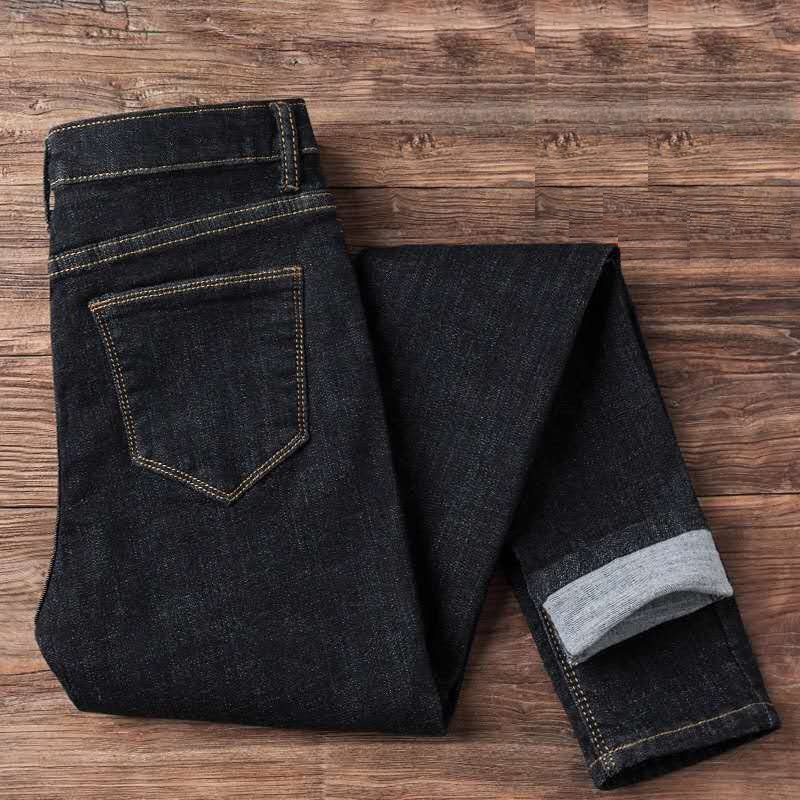 Quần Jean Nữ Lưng Cao Co Giãn Tốt Có Size Lớn - MJ ĐEN XƯỚC BỐ (Có Size Đại) - Hàng Chuẩn Hình