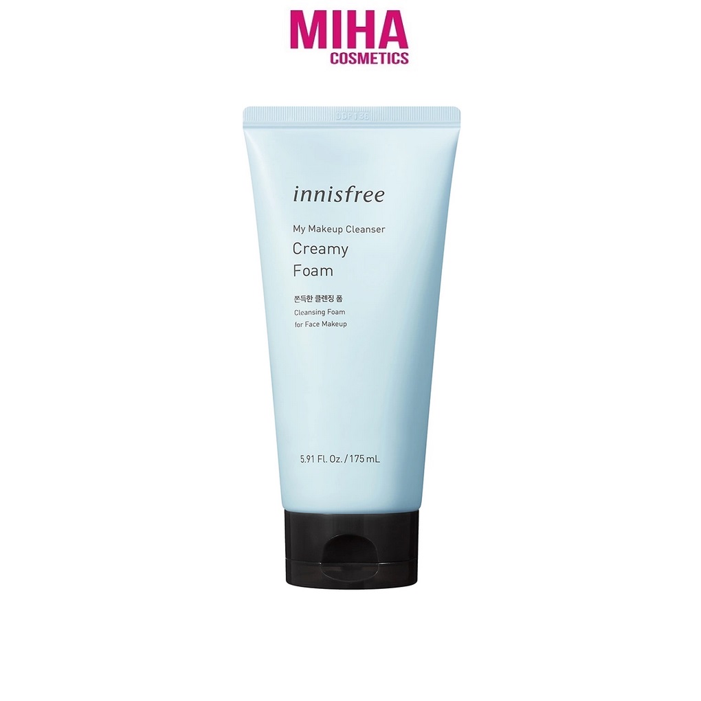 Sữa Rửa Mặt Tẩy Trang Innisfree Creamy Foam 175ml Hàn Quốc