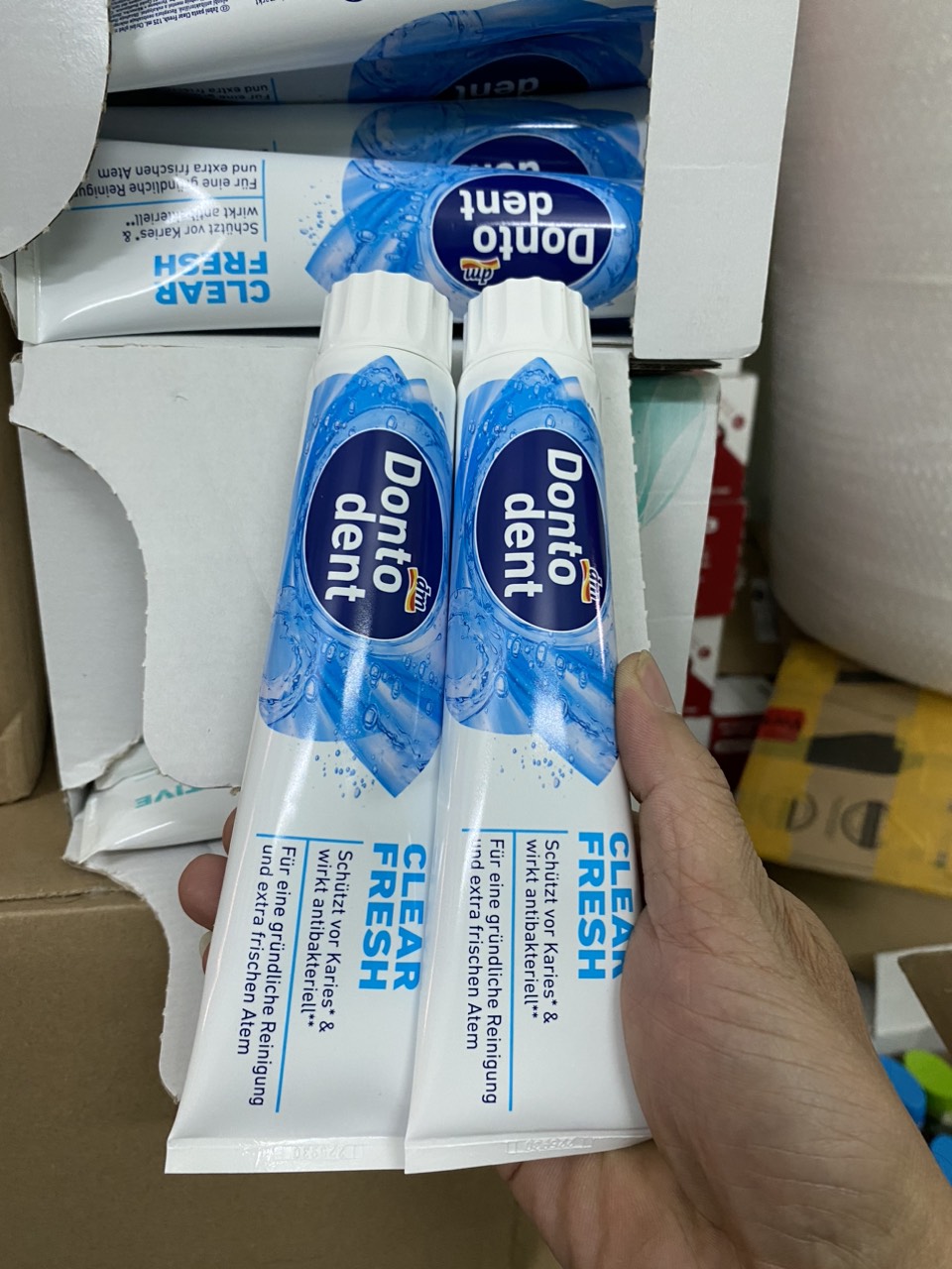 Kem đánh răng dontodent hơi thở thơm mát, 125 ml