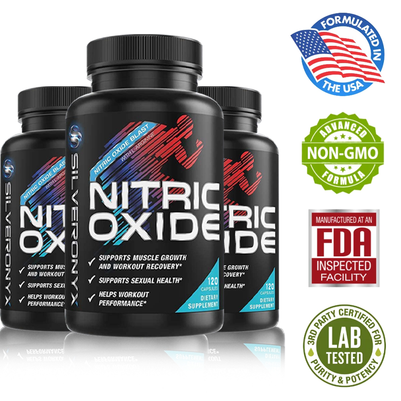 Nitric Oxide Supplements, Mass Muscle Support Nitrogen Boosters