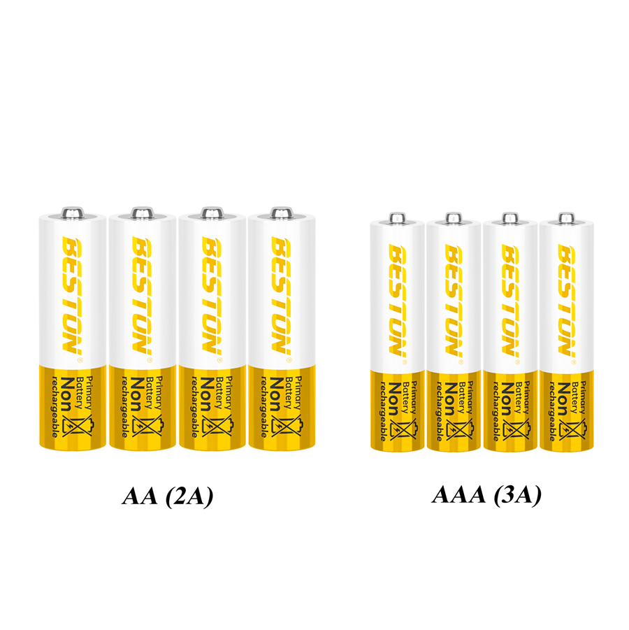  Vỉ 4 Pin Kiềm Alkaline 1.5V Beston AA   AAA cho Micro Đồ chơi Romote Phím Chuột TG dùng đến 10 năm - Phụ Kiện Sỉ 1986 