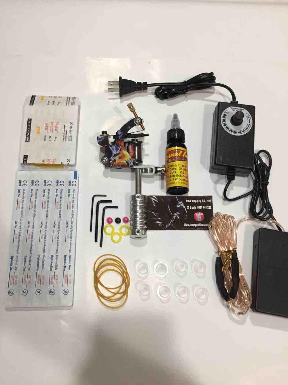 Bộ 1 máy xăm hình dành cho người muốn học xăm