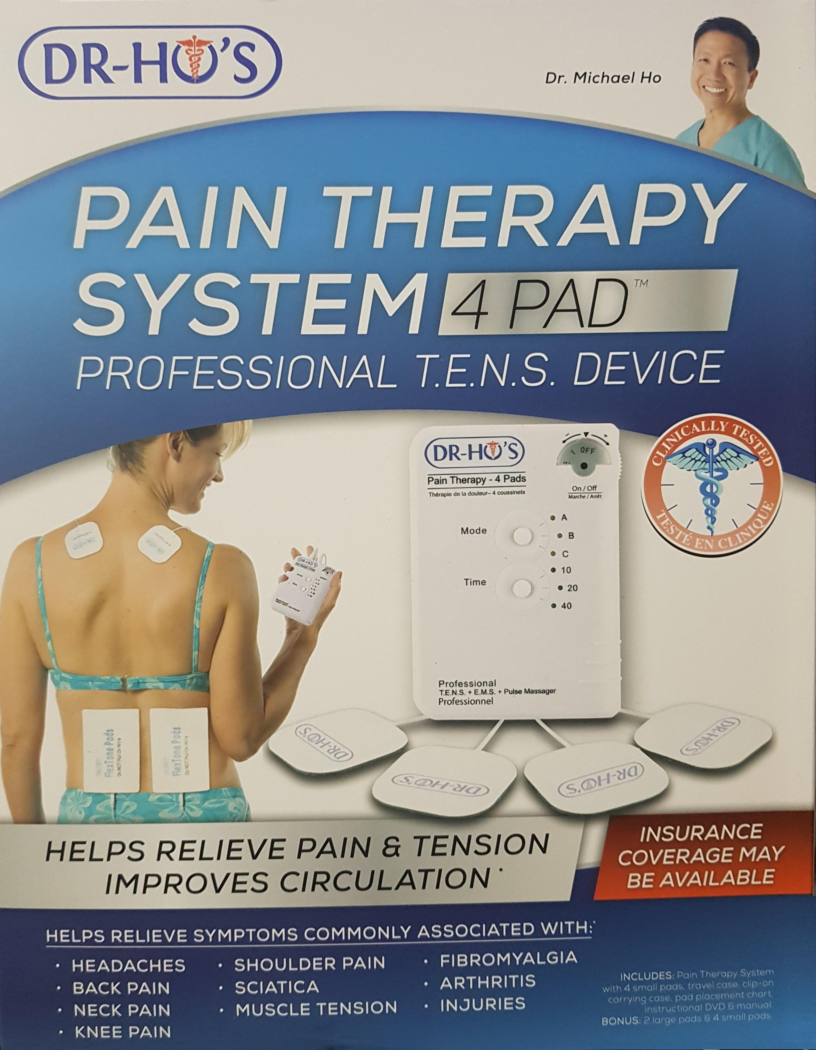 Máy massage xung điện trị liệu Dr Ho new 40 phút