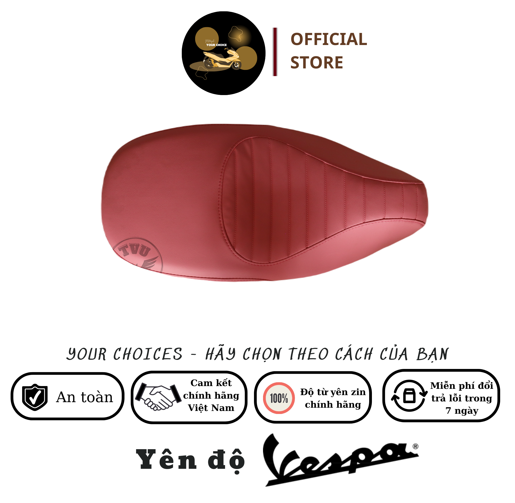 Da Yên Xe Vespa Primavera & Sprint Siêu Xịn | Bọc Yên Xe máy Vespa