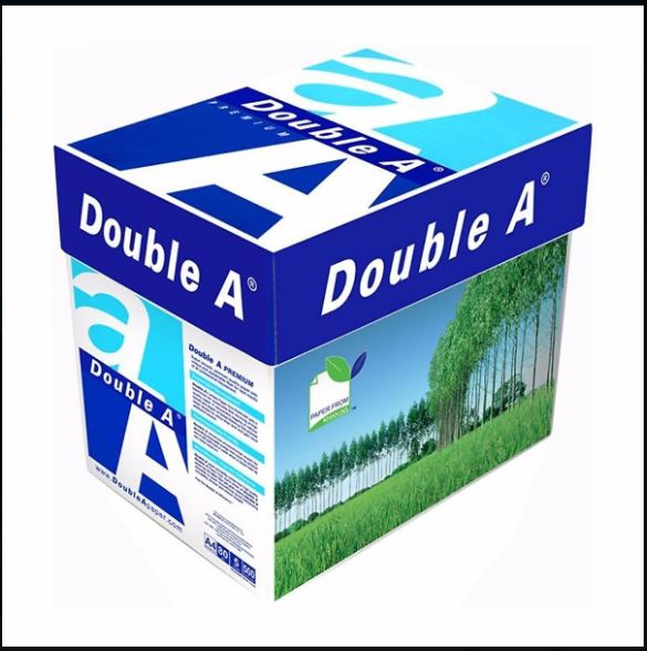 Thùng 5 ram giấy a4 double a 70gsm