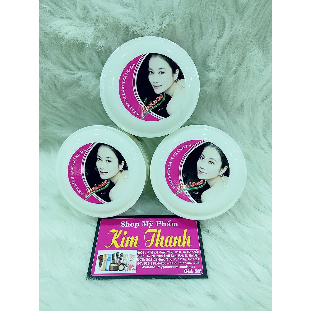 kem kích làm trắng da Malana