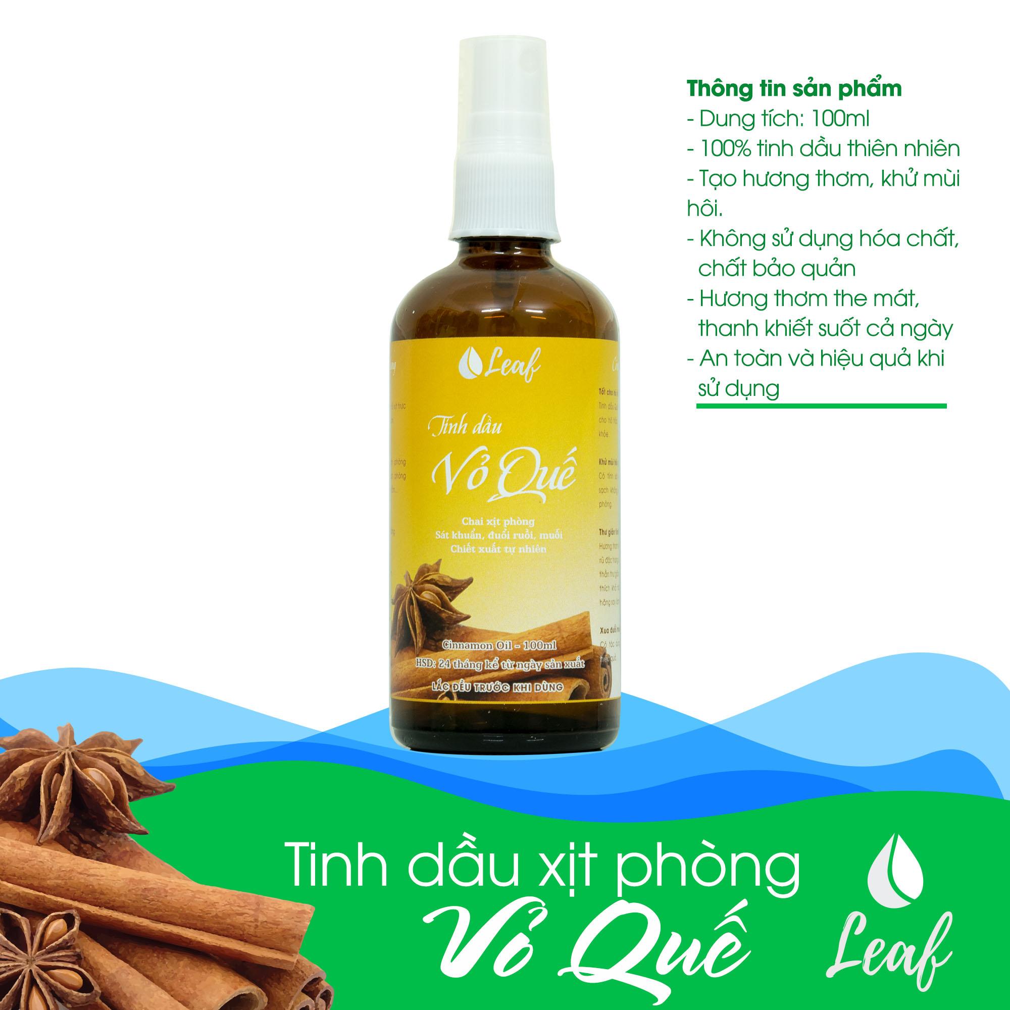 Tinh dầu xịt phòng Quế