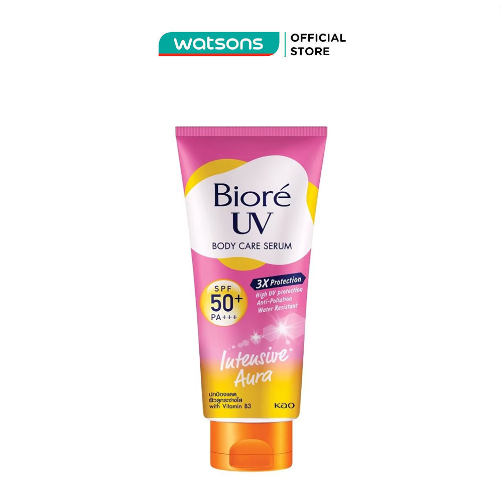Serum Chống Nắng Dưỡng Thể Biore Kháng Bụi - Sáng Da Mịn Màng Intensive Aura 150ml
