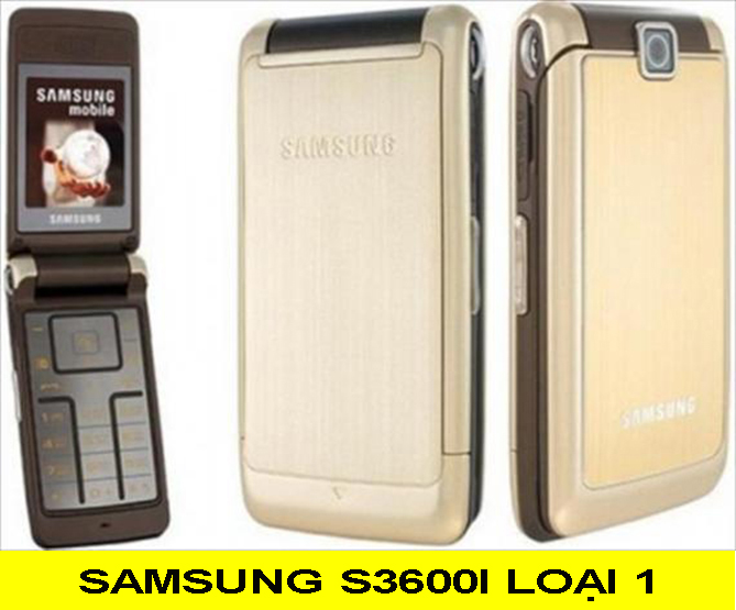 Điện thoại nắp gập Samsung s3600i giá rẻ tặng kèm pin sạc có bảo hành 1 năm