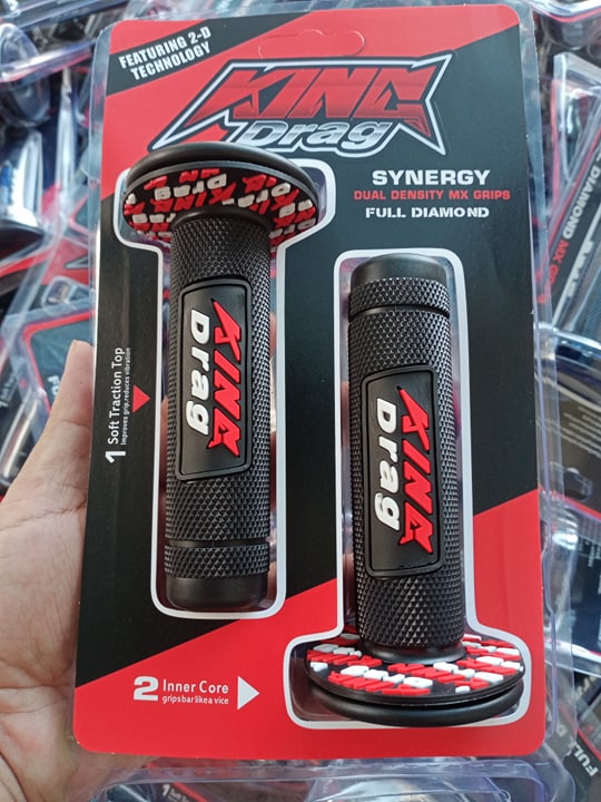 Bao tay King Drag cao su êm tay.dành cho nhiều loại xe máy.