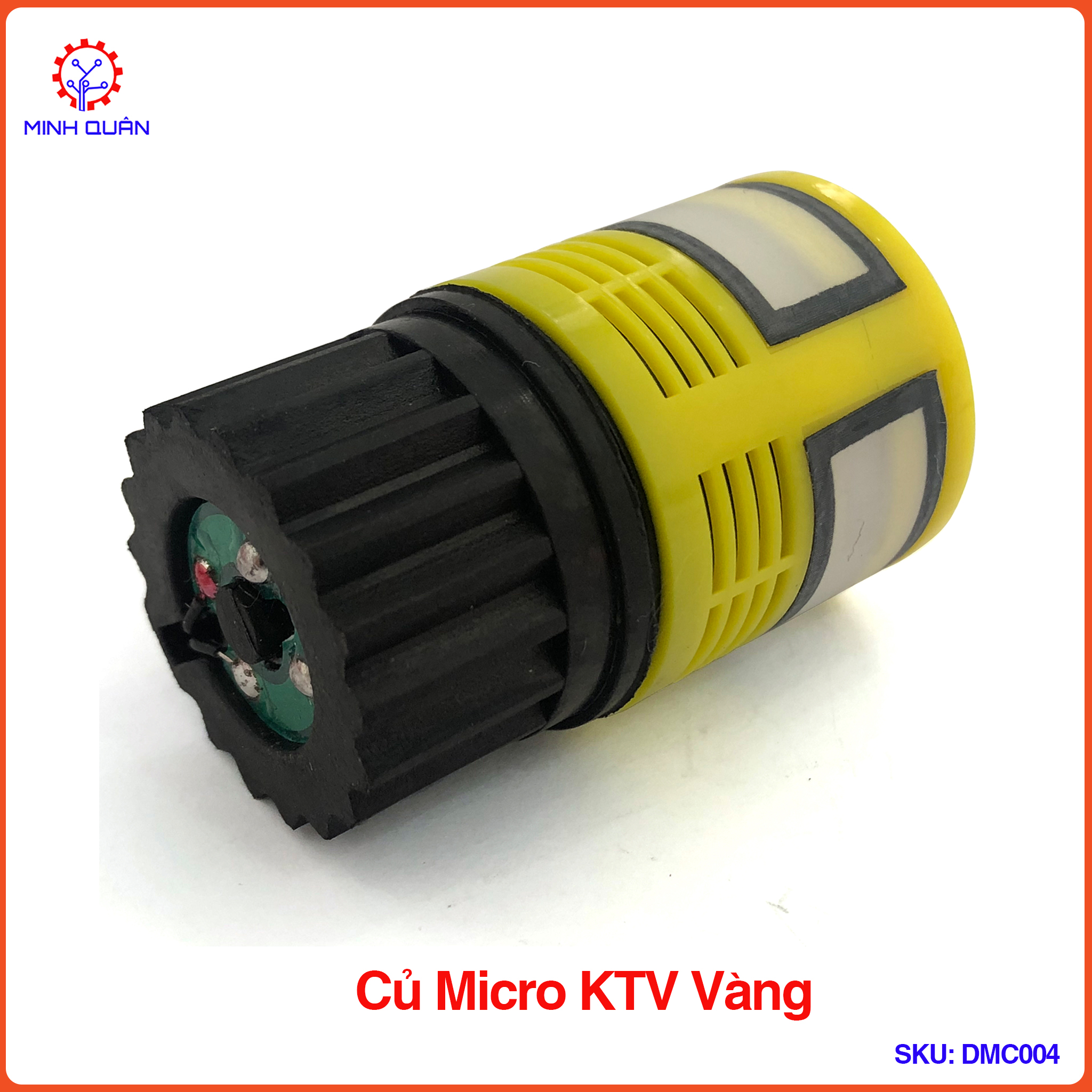 Củ micro ktv vàng, đầu micro ktv