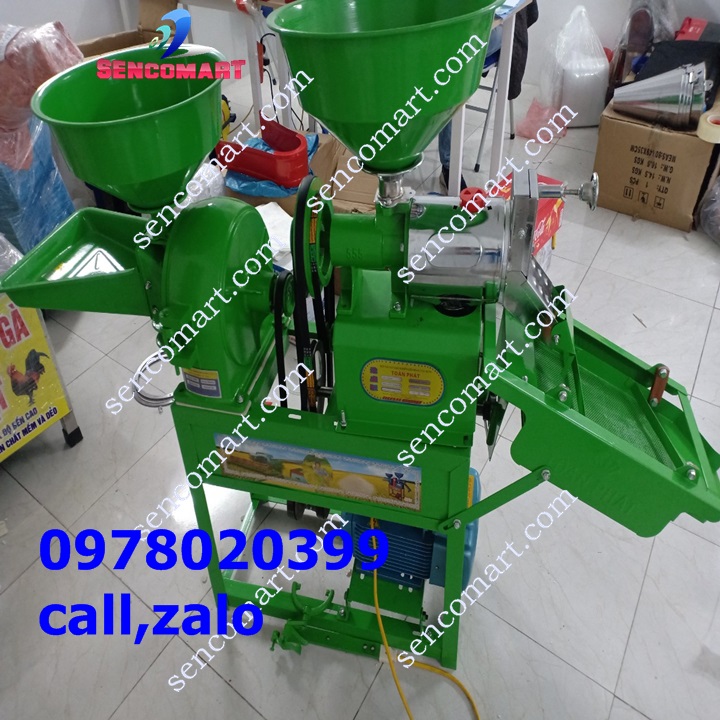 Máy xát lúa gạo TF555 ,2 chức năng ,vừa xát lúa vừa nghiền bột