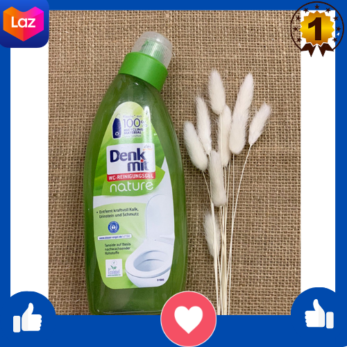 Dung Dịch tẩy rửa Bồn Cầu Denkmit WC-Reiniger Nature, 750ml, Hương Thiên Nhiên