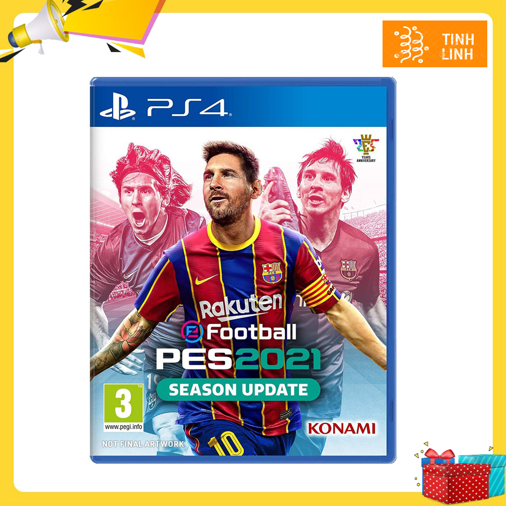 Đĩa game PS4 Pes 2021 Season update (PES21)