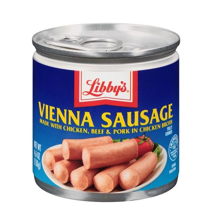 Xúc xích Libbys Vienna Sausage của Mỹ hộp 130g