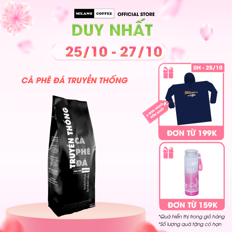 Cà phê Milano loại cà phê Đá 1 Truyền Thống 250g