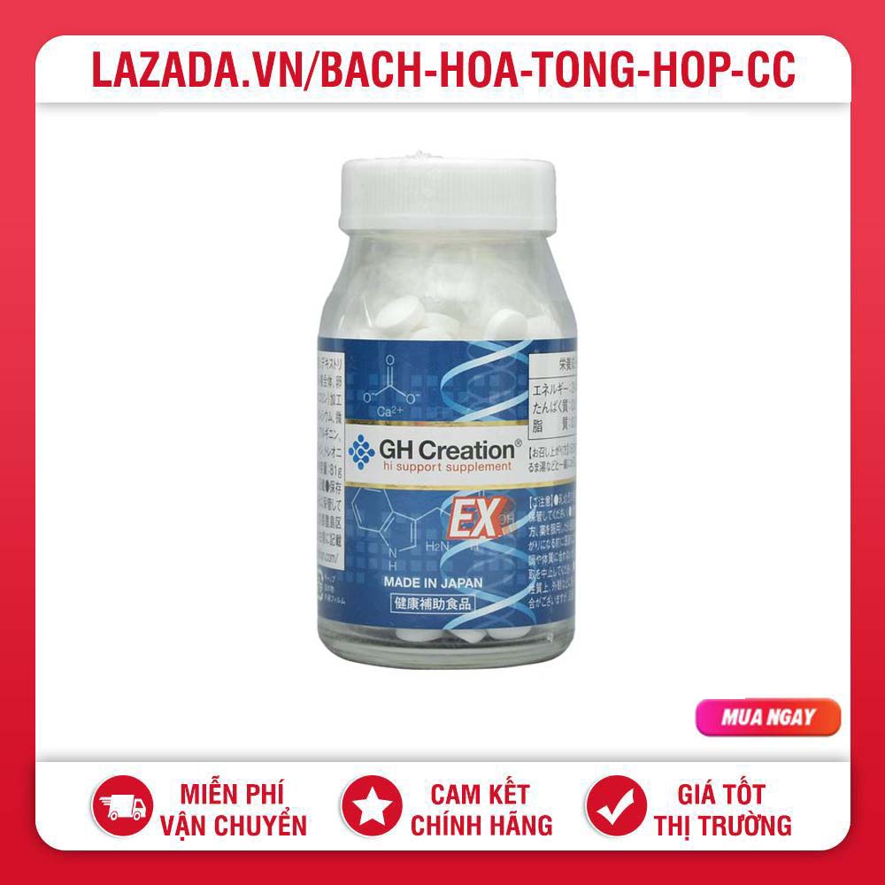 (Date 8.2025) Viên Uống Tăng Chiều Cao GH Creation 270v - Nhật Bản