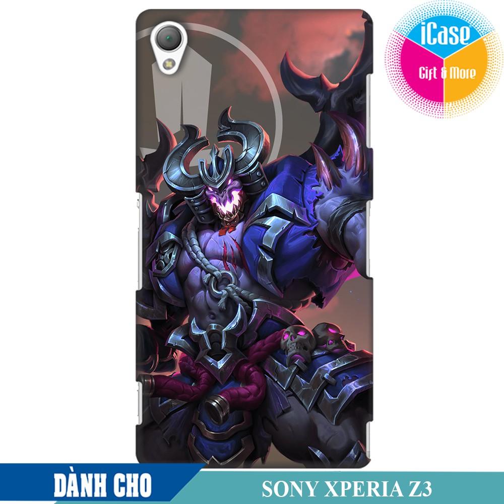 [HCM]Ốp lưng nhựa dẻo dành cho Sony Xperia Z3 in hình Maloch Ác Ma Địa Ngục