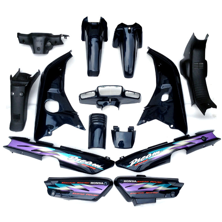 Dàn áo xe Dream lùn - dream 3  màu  Đen  ( Tặng Tem ) -nhựa trắng nguyên sinh cao cấp