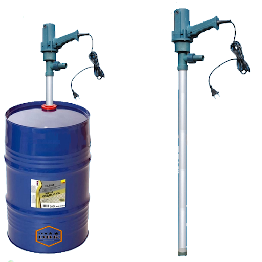 Bơm thùng phuy chạy điện dùng bơm dầu