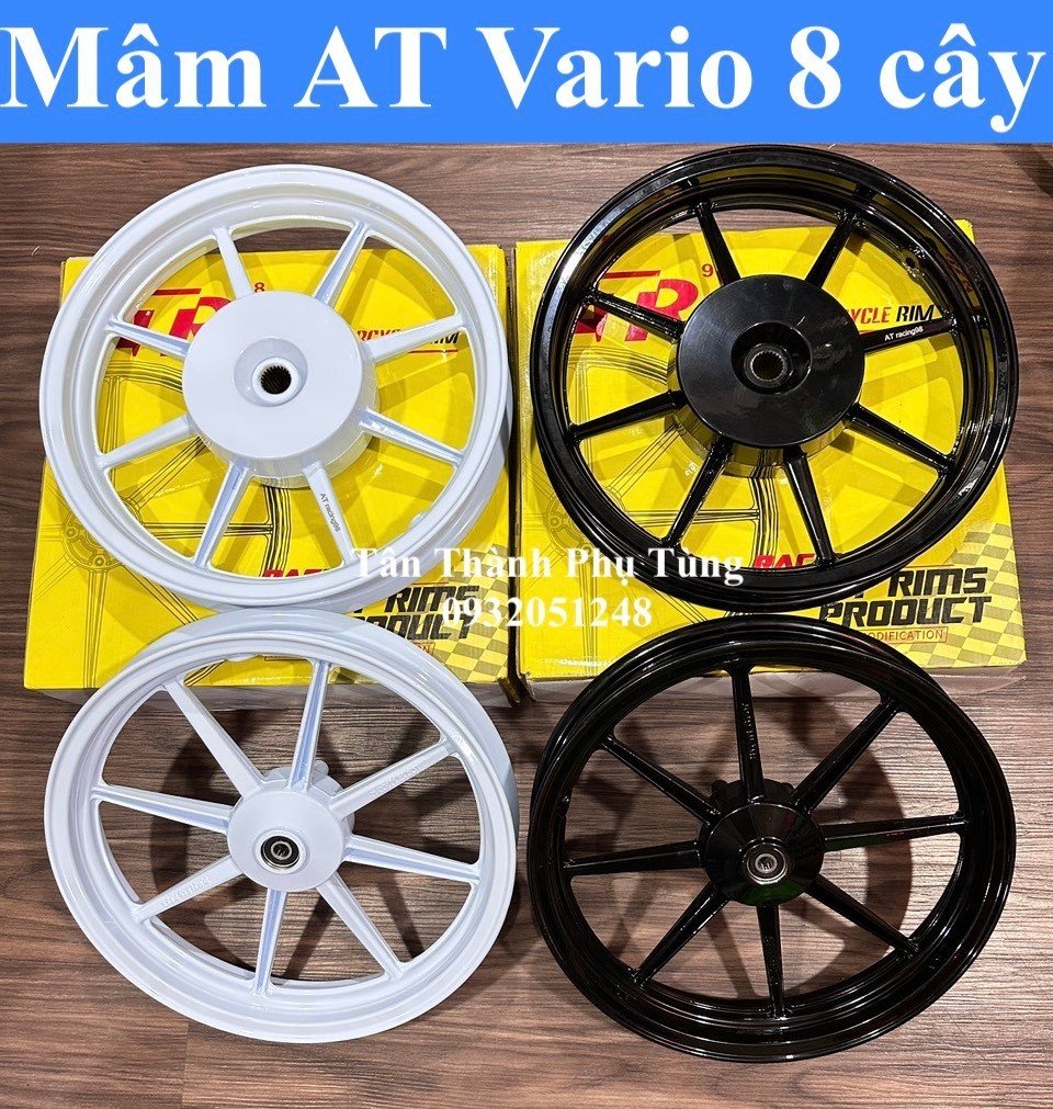 Mâm at vario 8 cây