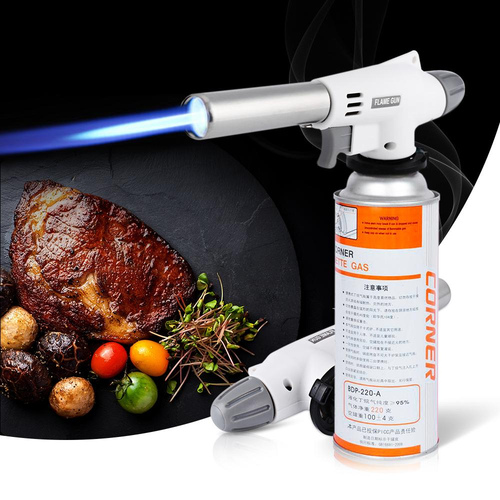 (dễ sử dụng, nhiều tiện ích) Dụng cụ khò ga cầm tay sử dụng bình mini - Đánh lửa tự động