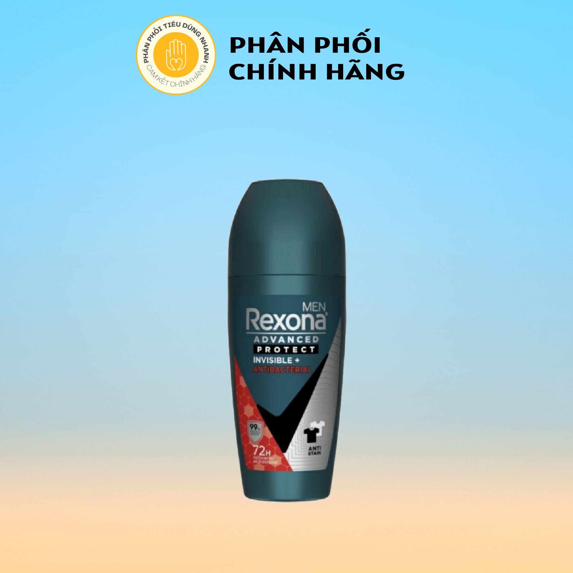 Lăn Khử Mùi Nam Rexona Antibac 50ml