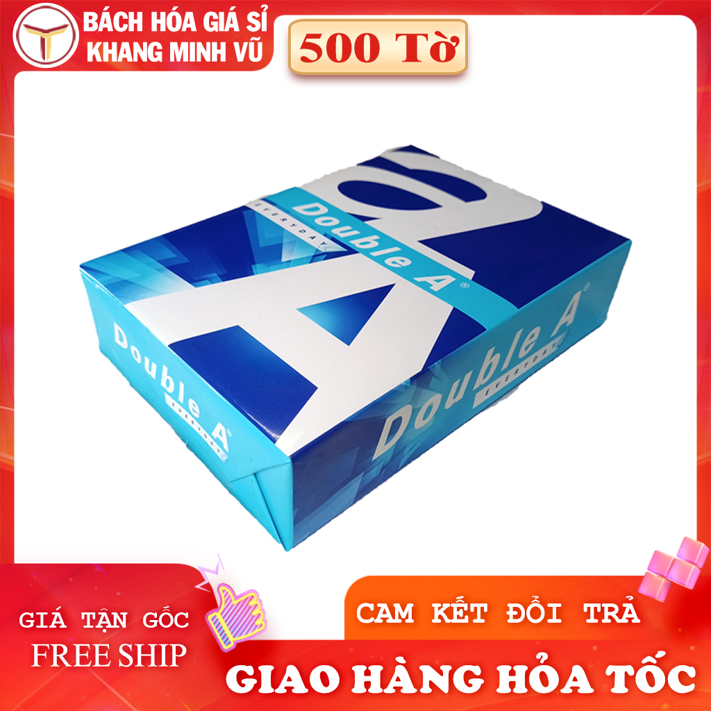 Giấy a5 double a 70gsm xấp 500 tờ nhập khẩu thái lan