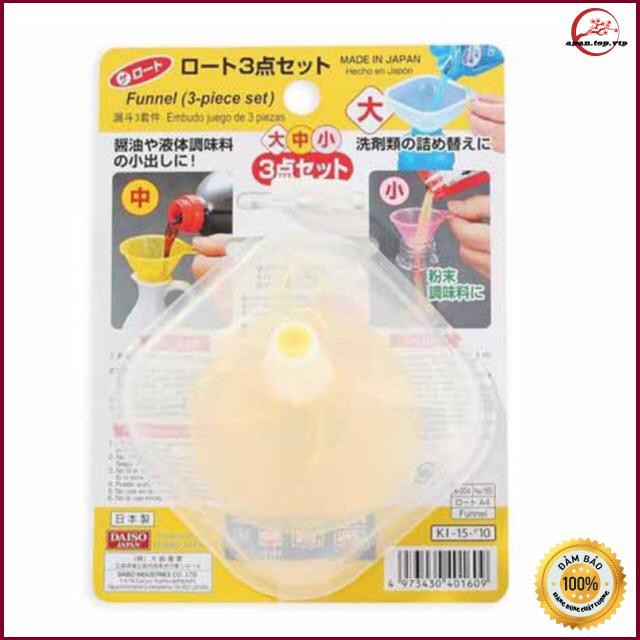 Set 3 phễu nhựa Nhật Bản Nhật Bản