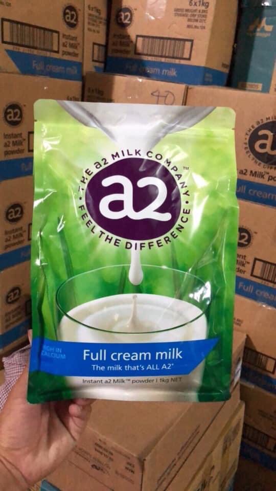 FULL CREAM MILK A2 NGUYÊN KEM CHÍNH HÃNG ÚC
