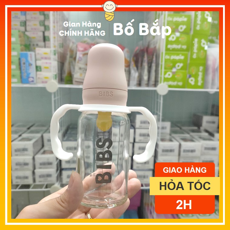 Tay Cầm Bình Sữa Bibs, Bình Sữa Cổ Hẹp, Quai Bình Sữa Cổ Hẹp Cho Bé Tập Cầm Bình Sữa