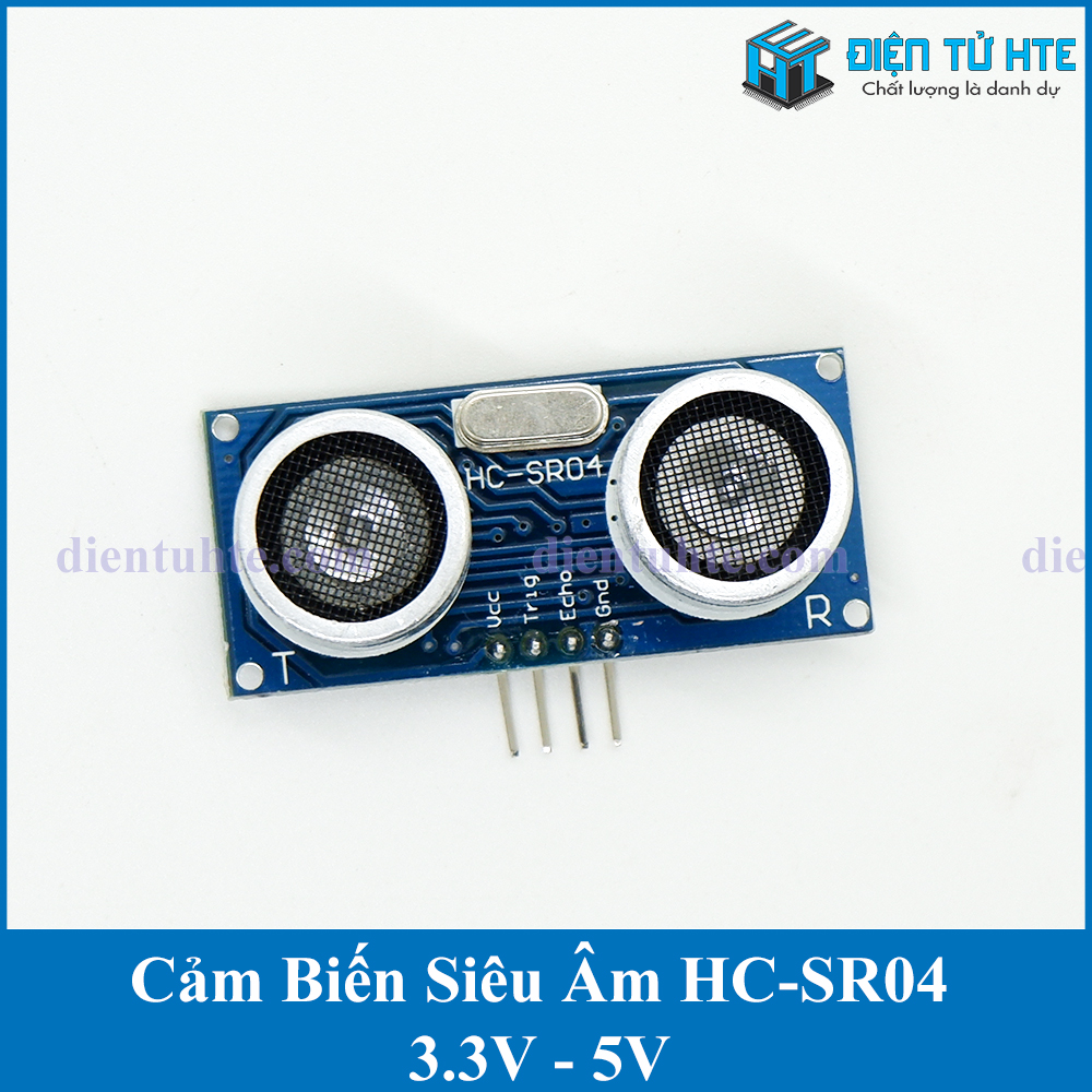 Cảm biến siêu âm HC-SR04 3.3V - 5V